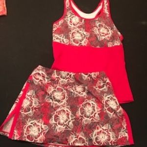 Athletic Skirts Sports Set